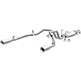 MagnaFlow Cat-Back Performance Exhaust System 19429 - Street Series, Stainless Steel 3in Main Piping, Dual Split Rear Exit, Polished Finish 5in Exhaust Tip - Ram 1500 Performance Exhaust Kit