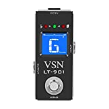 VSN Guitar Chromatic Tuner Pedal for High Precision Guitar Bass Tuner Pedal ± 1 Cent All-Metal Case Mini Guitar Pedal Tuner True Bypass LT-901