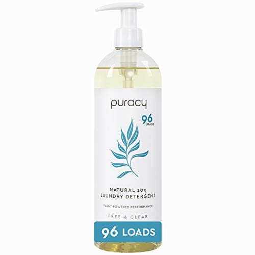 Puracy Natural Liquid Laundry Detergent, Hypoallergenic,...