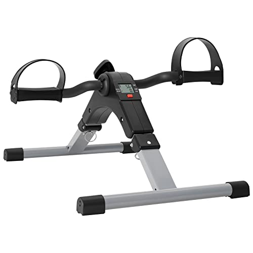 Uten Folding Pedal Exerciser, Mini Under Desk Exercise Bike...