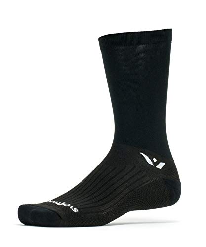 Swiftwick- PERFORMANCE SEVEN Cycling Socks, Lightweight Crew...