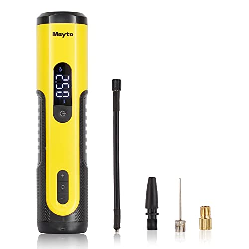 Upgraded Portable Air Compressor Mayto Tire Inflator with...