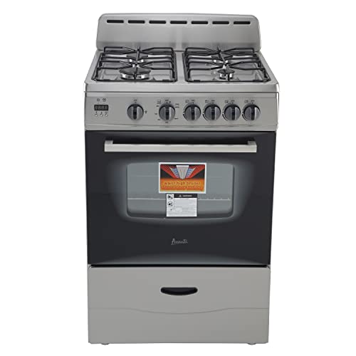 Avanti GR2416CSS 24' Gas Range with Sealed Burners, in...