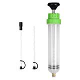 SWANLAKE 200cc Fluid Extractor, Extraction&Fill Pump,Fluid Syringe Pump Manual Suction Vacuum Fuel Car Transfer