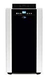 Whynter ARC-14S 14,000 BTU Dual Hose Portable Air Conditioner with Dehumidifier and Fan for Rooms Up to 500 Square Feet, Includes Activated Carbon Filter & Storage Bag, Platinum/Black, AC Unit Only