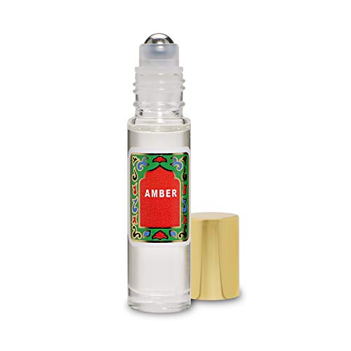 Amber Perfume Oil Roll-On - Alcohol Free Perfumes for Women...
