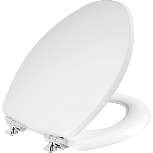 MAYFAIR 126CHSL 000 Benton Toilet Seat with Chrome Hinges...