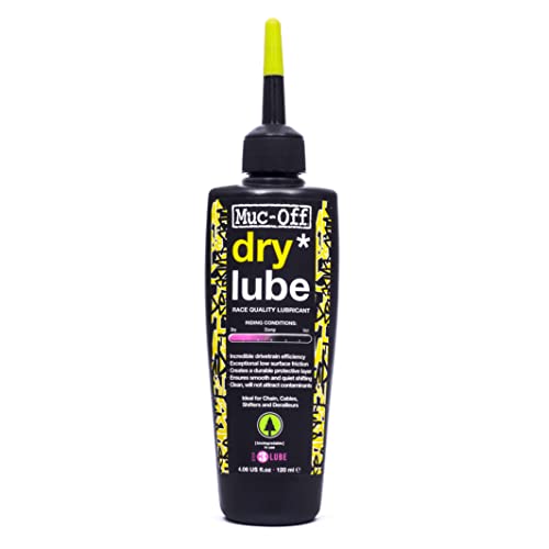 Muc Off Dry Chain Lube, 120 Milliliters - Biodegradable Bike...