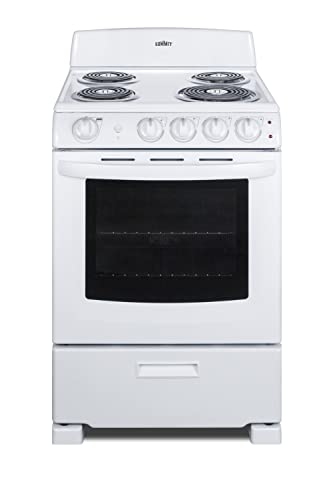 Summit Appliance RE2411W 24' Wide Electric Range in White...