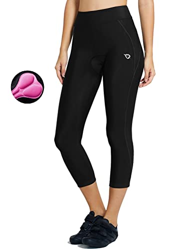 BALEAF Women's Bike Shorts 3D Padded High Waist Cycling...