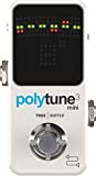 TC Electronic POLYTUNE 3 MINI Tiny Polyphonic Tuner with Multiple Tuning Modes and Built-In BONAFIDE BUFFER