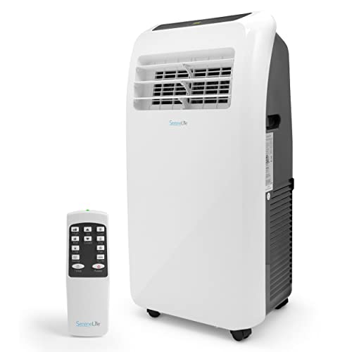 SereneLife SLPAC8 SLPAC 3-in-1 Portable Air Conditioner with...