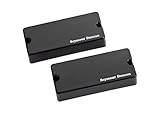 Seymour Duncan SSB-4s Passive Soapbar Bass Humbucker 2-piece Pickup Set - Black