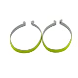High Reflective Trouser Pant Safety Metal Clips,Pant Leg Cuff Clips Bike Bicycle 1 Pair