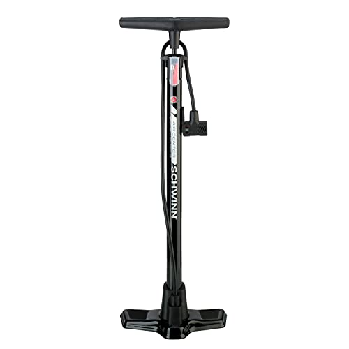 Schwinn Air Center Floor Bike Pump, Guage Fits Schrader and...
