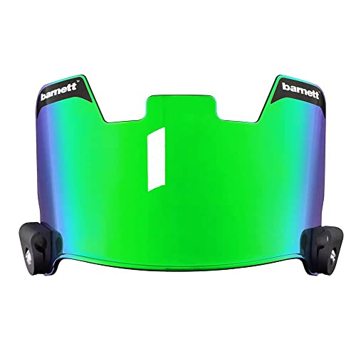 Visor Revo Green, Football and Lacrosse Helmet Eye-Shield
