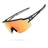 ROCKBROS Polarized Sunglasses for Men Women UV Protection Cycling Sunglasses Sport Glasses Bike Running Driving Fishing Golf Sunglasses