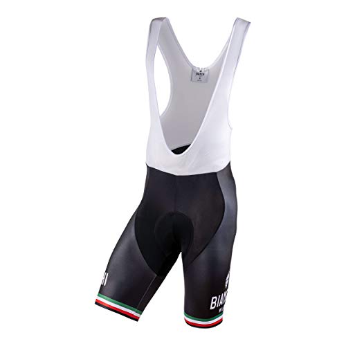 Bianchi Milano Men's Bibshorts, Black, L