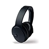Noise Cancelling Headphone Solitude Plane Quiet X, Built-in Microphone, Rechargeable, Over-Ear, Home, Remote Learning,Travel