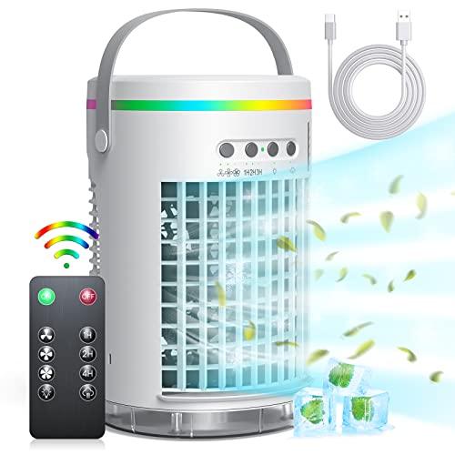 Portable Air Conditioner Fan,Mollget 1400ml Effective...