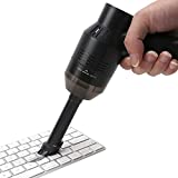 Honlibey Upgraded Mini Keyboard Vacuum,Tiny Cordless Computer Vacuum Cleaner Electronics Laptop Vacuum, USB Rechargeable Tiny Vacuum Dust Kit for Desktop, PC, Sofa, Car, Pet House