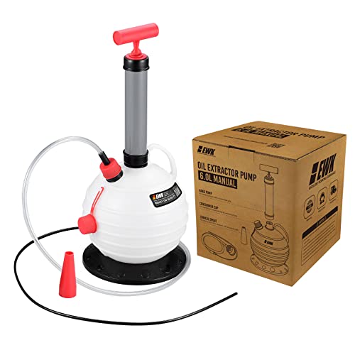 EWK 6L Vacuum Oil Extractor Pump Fluid Extractor Oil Change...