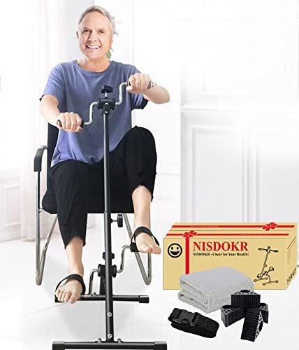 Pedal Exerciser Bike Hand Arm Leg and Knee Peddler...