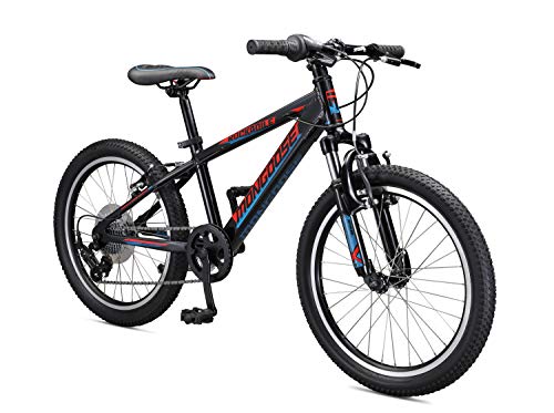 Mongoose Rockadile Kids Hardtail Mountain Bike, 20-Inch...
