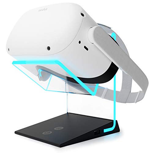 Universal Illuminated VR Stand USB A Charger Port for Oculus...