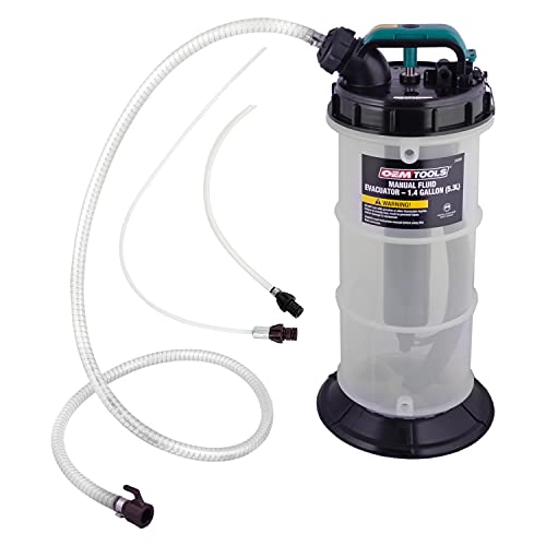 OEMTOOLS 24389 Manual Fluid Extractor - 1.4 Gallons (5.3L),...