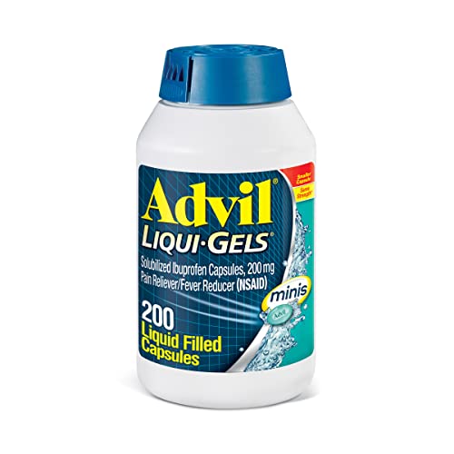 Advil Liqui-Gels minis Pain Reliever and Fever Reducer, Pain...