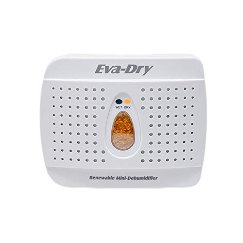 Eva-dry E-333 Mini Dehumidifier, Pack of 1, White Sand