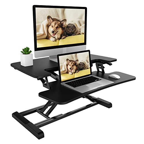 FLEXISPOT Standing Desk Converter 28 Inches Stand up Desk...