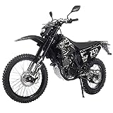 X-PRO Templar X 250cc Dirt Bike with Zongshen Engine Pit Bike 6 Speed Gas Dirt Bikes Adult Dirt Pitbike Gas Dirt Pit Bike, Big 21'/18' Wheels! (Factory Package, Black)