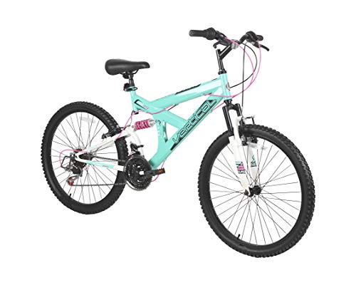 Dynacraft Vertical Dual Suspension Mountain Bike Girls 24...