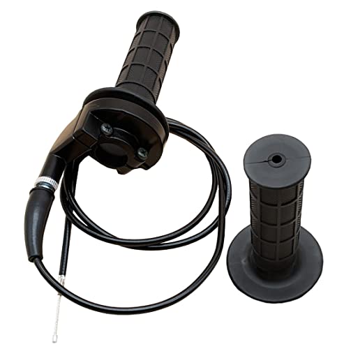 Aniro Moto Throttle Cable Grip Casing Set Fits for Kawasaki...