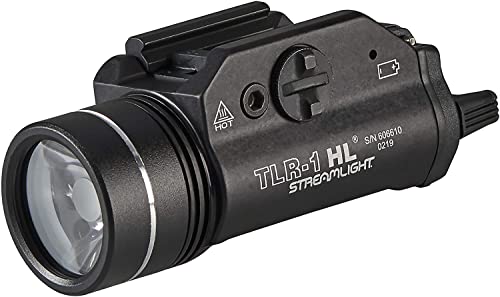 Streamlight 69260 TLR-1 HL 1000-Lumen Weapon Light With Rail...