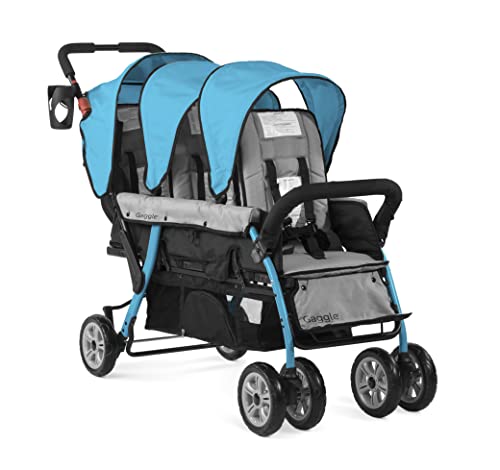 Gaggle Compass 3 Seat Stroller with Sun Canopy, Tandem...