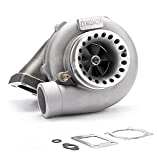 maXpeedingrods New GT35 GT3582 Turbo Charger Anti-Surge Compressor AR.70/63 600HP, Universal Turbocharger External Wastegate T3 Flange for 2.5L-6.0L Engines Water + Oil Cooled