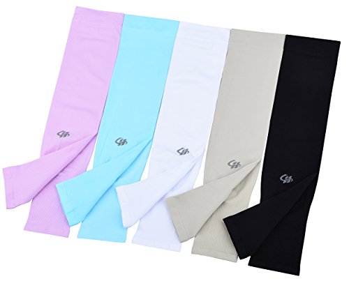 HOPESHINE Arm Cooling Sleeves UPF 50+ UV Protection Cycling...