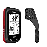 Magene C406 Bike Computer with Holder, Waterproof GPS Cycling Computer, Wireless Smart Road Bicycle Monitor, 2.5 Inch LCD Screen