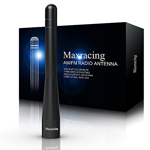MAXRACING Short Aluminum Antenna Compatible with 2007-2022...