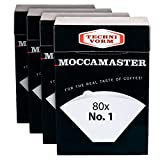 Technivorm Moccamaster 85090 Cup-One Filters Paper, White (4)