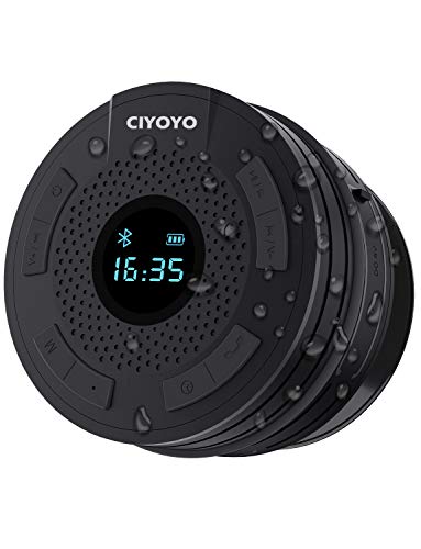 Shower Radio Bluetooth Speaker - IPX6 Waterproof Bathroom...