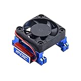 RC Car Heat Sink Heatsink Mount w/High Velocity Cooling Fan for Traxxas Slash 4X4 2WD Velineon VXL-3 Electronic Speed Controller