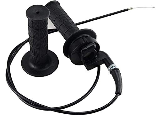 Throttle Handle Grips and Cable For ATV Quad Pit Bike Dirt...