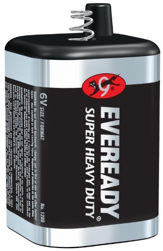 Eveready 6 Volt Lantern Battery 1209 (Pack of 3)