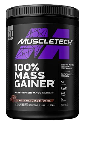 Mass Gainer | MuscleTech 100% Mass Gainer Protein Powder |...