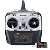 Radiolink T8FB 2.4GHz 8 Channels RC Remote Transmitter and Receiver R8EF Dual Stick Controller for RC Airplane Aircraft Boat Car and More(Mode 2)