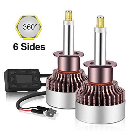 XSTORM H1 LED Headlight Bulbs 2022 Newest 6 Sides CSP Chips...